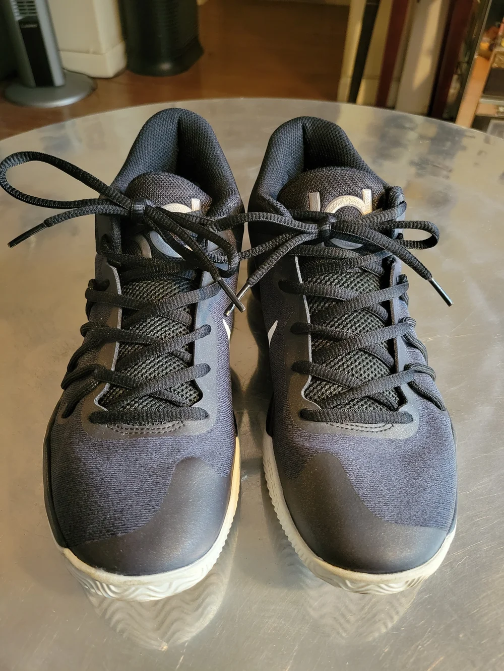 Nike Kids Black and White Sneakers